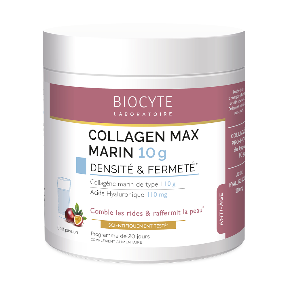 Морський колаген + гіалуронова кислота Biocyte Collagen Max Marin в порошку, 260 г